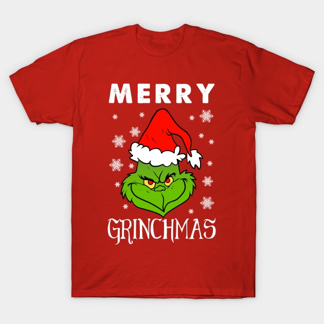 Merry grinchmas T-Shirt by OniSide